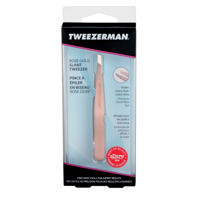 Tweezerman Slant Tweezer - Rose Gold