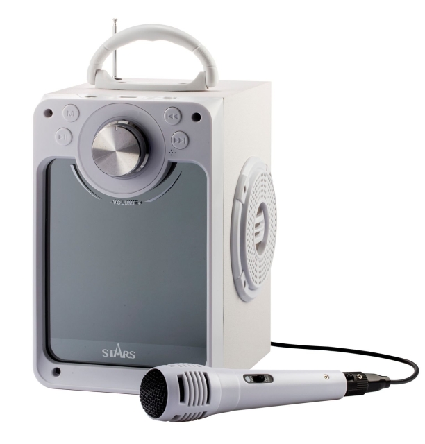 Stars Karaoke Machine - White (30218)