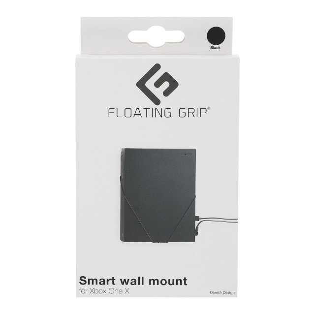FLOATING GRIP Xbox One X Wall Mount (Black)