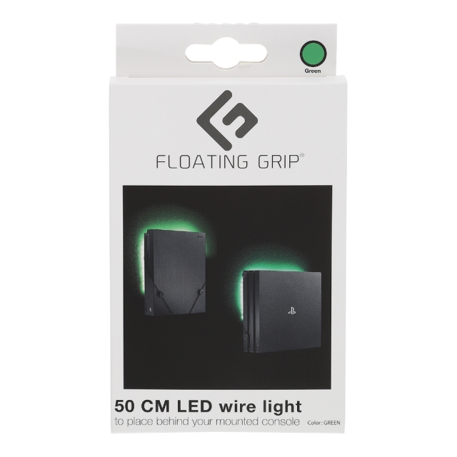 FLOATING GRIP Led Wire Light with USB Green