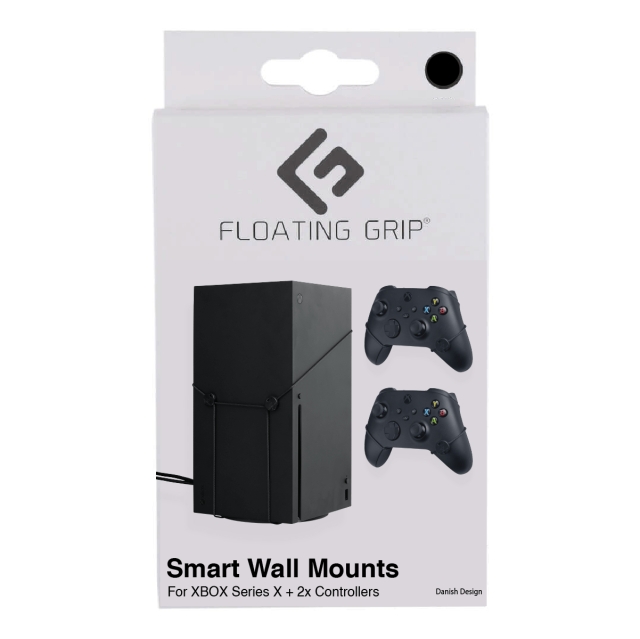 FLOATING GRIP Xbox Series X wall mount Bundle Black