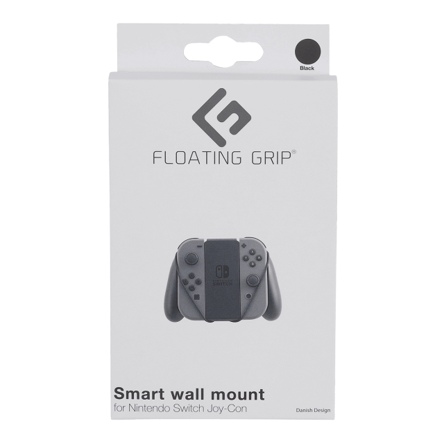 FLOATING GRIP Nintendo Switch Joy-Con Wall Mount Black/Grey