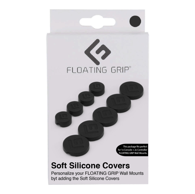 FLOATING GRIP Wall Mount Covers (Black)