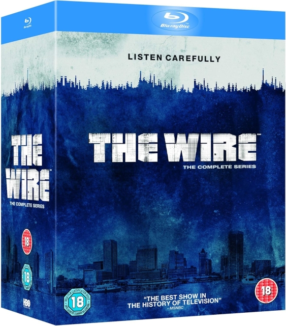 The Wire Seasons 1 to 5 Complete Collection Blu-Ray