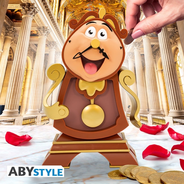 Abysse DISNEY - Piggy Bank - Beauty and the Beast - Cogsworth