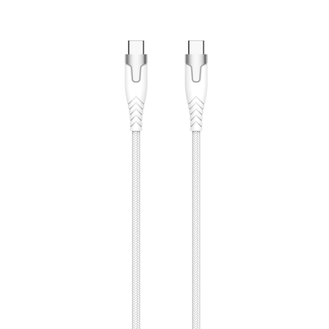 Gear Kevlar Cable Pro Usb-C 2.0 With Metalhousing White 1.5m