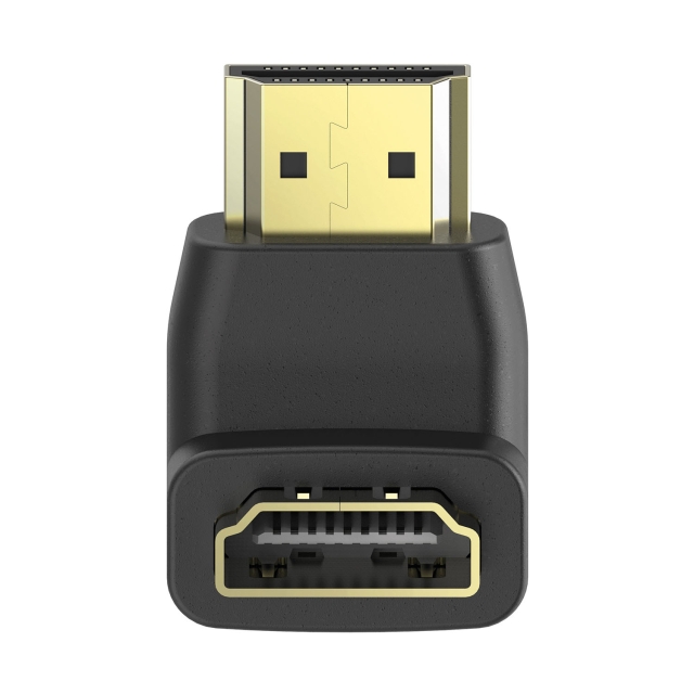 Hama Adapter Hdmi 270 Degree Gold Black