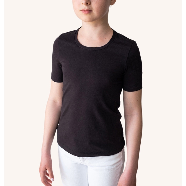 SWEDISH POSTURE Alignment Posture T-shirt Cotton Kids Blackt S