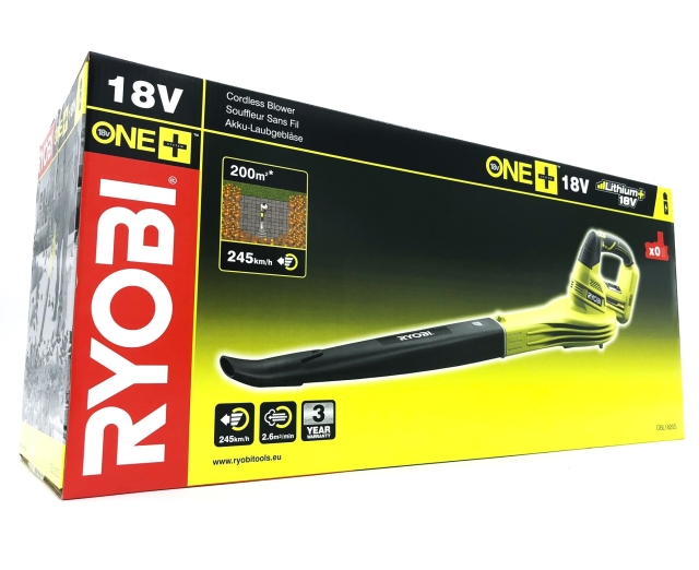 Ryobi One+ OBL1820S Leaf Blower Electric No battery