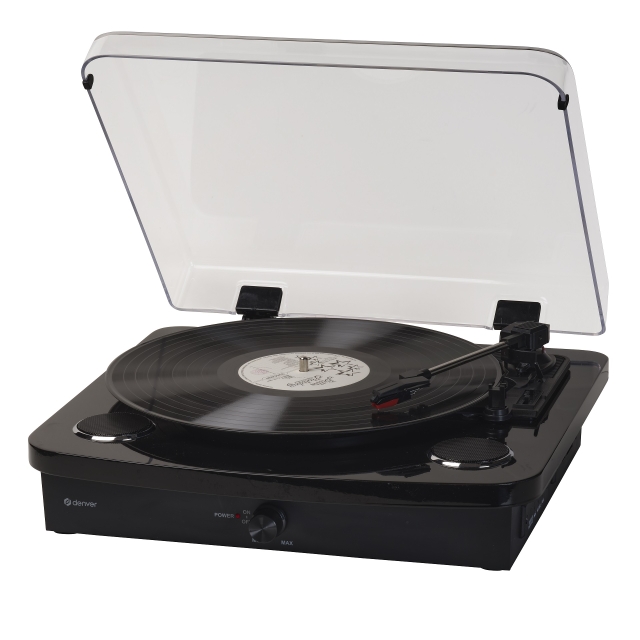 Denver VPL-230B Turntable Stereo Black