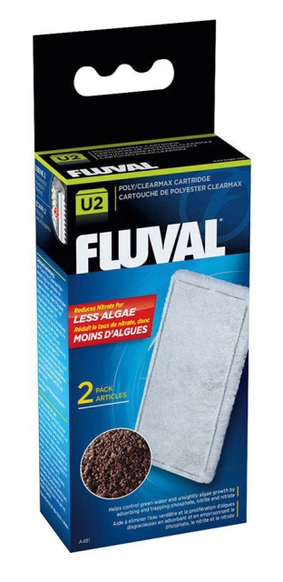 Fluval Poly/Clearmax filter cartridge Fluval U2 - (126.2481)