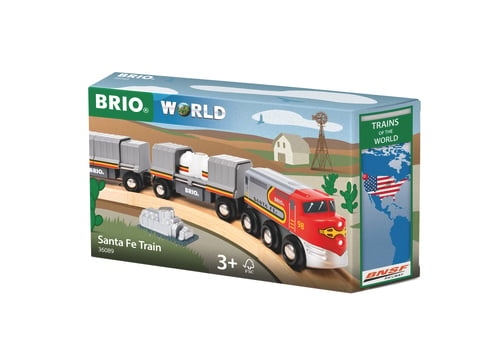 BRIO Santa Fe Train (Trains of the World) - (36089)