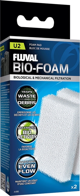 Fluval Foam Pad 2 pack U2 - (126.2486)