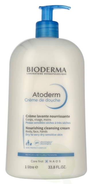 Bioderma Atoderm Nourishing Cleansing Cream 1000 ml