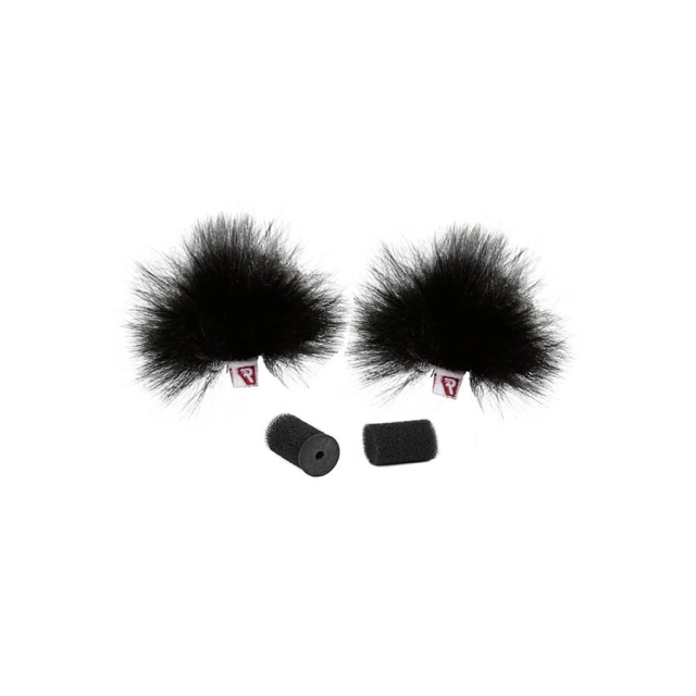 Rycote Windjammer Lavalier Ristretto Pair Black