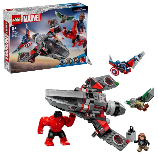 LEGO Super Heroes - Captain America vs. Red Hulk Battle (76292)