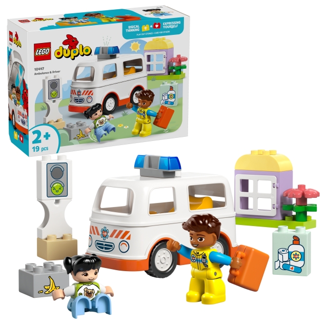 LEGO DUPLO Town - Ambulance & Driver (10447)