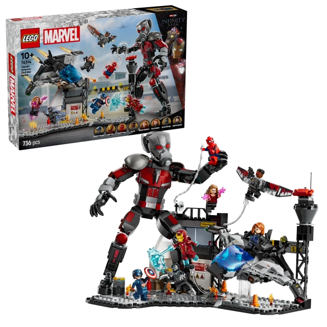 LEGO Super Heroes - Captain America: Civil War Action Battle (76314)