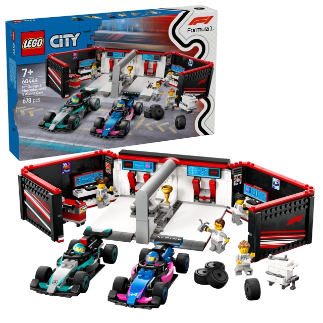 LEGO LEGO City - F1® Garage & Mercedes-AMG & Alpine Cars (60444)