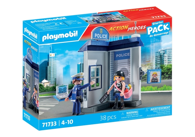 Playmobil Starter Pack Police Room (71733)