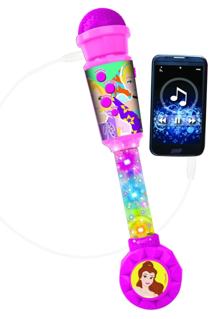 Lexibook Disney Princess Trendy Lighting Microphone with speaker (aux-in), melodies and sound effects - (MIC90DP)