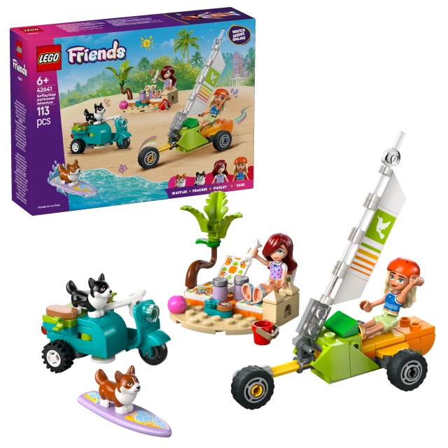 LEGO LEGO Friends - Surfing Dogs and Scooter Adventure (42641)