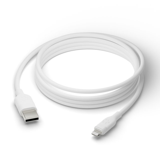 dbramante1928 Re-charge - Cable - USB-A to MFI Lightning, TPE, 1.2m - White