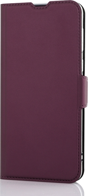 Wave BookCase protective case, Motorola Moto E13, Smoky Sangria