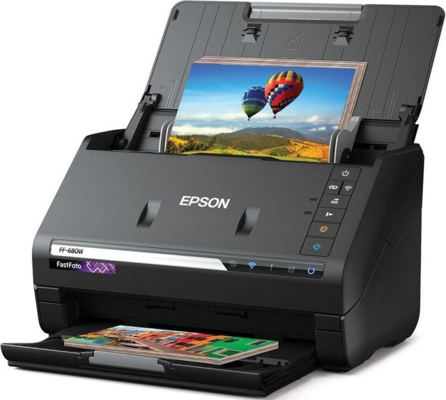 Epson FastFoto FF-680W - Wireless High-Speed Scanner