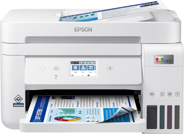 Epson EcoTank ET-4856 White Multifunction printer