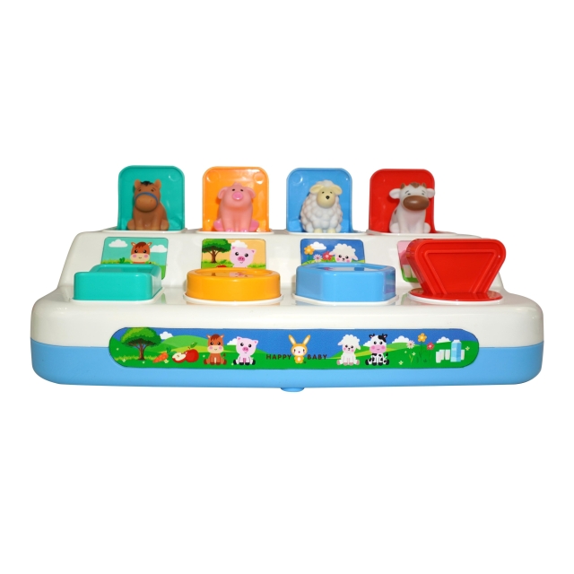 Happy Baby Pop Up Farm Animals (502238)