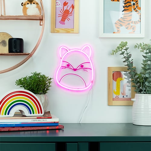 Fizz Creations Squishmallows - Fifi Neon Wall Light - Pink