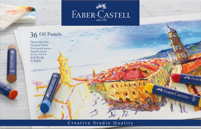 Faber-Castell Oil pastel crayons STUDIO QUALITY box of 36 (127036)
