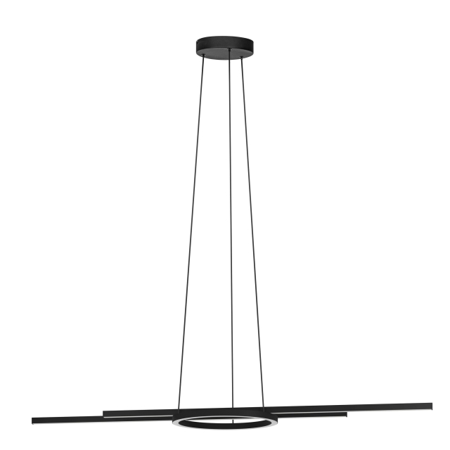 Eglo Zillerio-Z long table pendant black - TW - Zigbee, Bluetooth