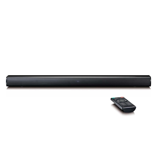 Lenco 90cm Soundbar with 80W RMS Bluetooth® USB Build-in subwoofer and HDMI (ARC)