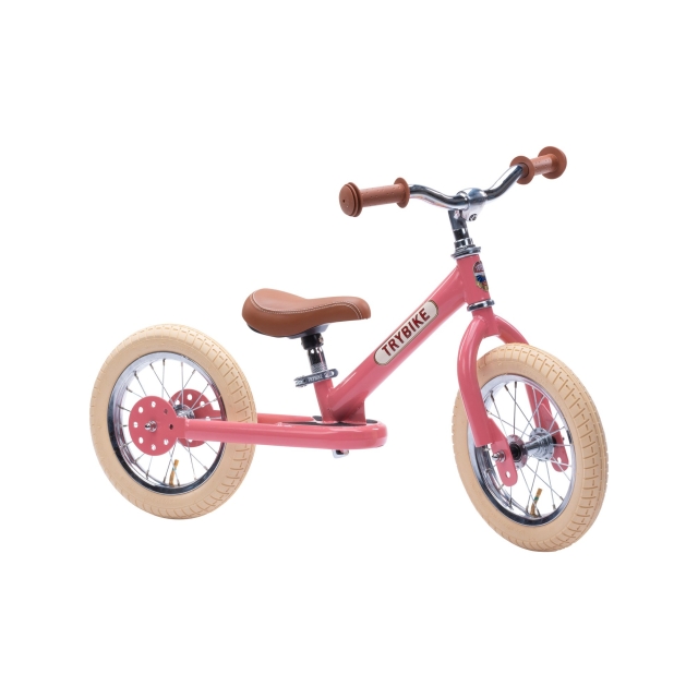 Trybike 2 wheels steel - Vintage Rose (30TBS-2-PNK-VIN)