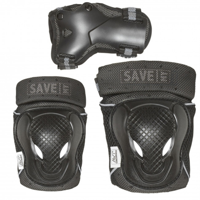Save my Bones Safety Set - Black L (401020-l)