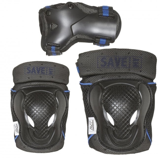 Save my Bones Safety Set - Blue M (401010-m)
