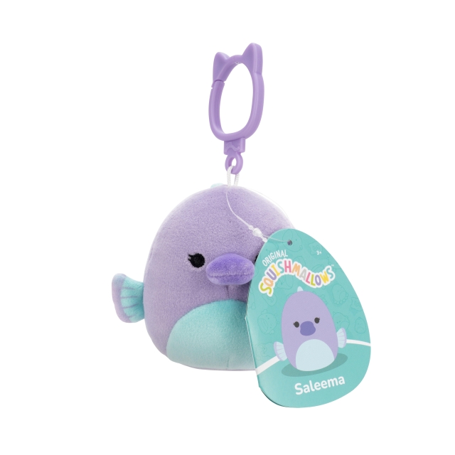 Squishmallows 9 cm P22 Clip On  - Saleema Paddlefish