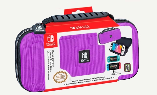 NACON Switch Travel Case Purple Switch Lite/Switch OLED