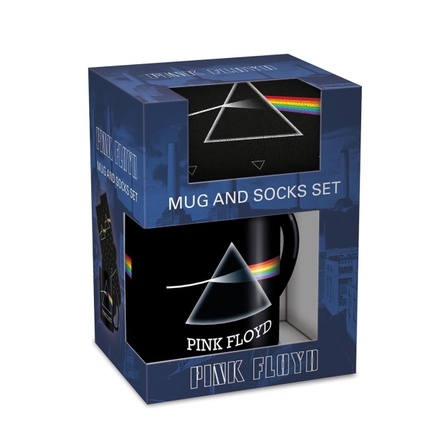 Pyramid International PINK FLOYD MUG & SOCK SET - UK sizes 3-8 (EU 36-41)