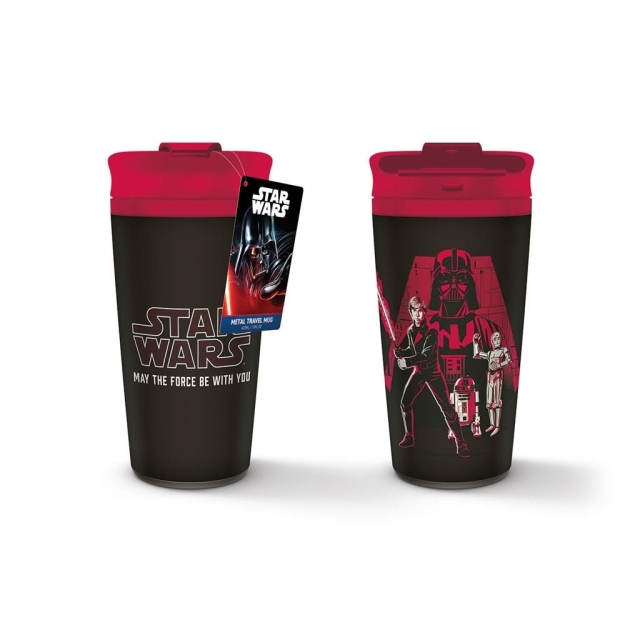 Pyramid International STAR WARS (MAY THE FORCE BE WITH YOU) METAL TRAVEL MUG