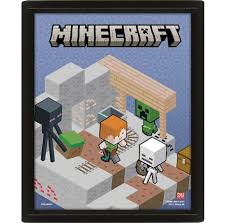 Pyramid International PYRAMID MINECRAFT - LENTICULAR POSTER
