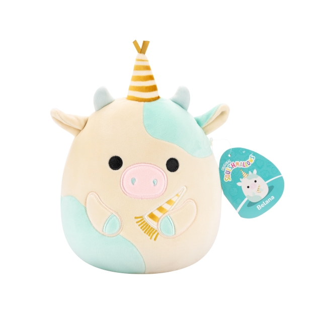 Squishmallows 19 cm Celebration Plush - Belana Cow