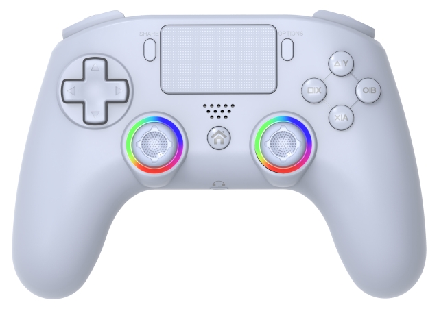 SuBsonic Wireless Led Controller PS4 White - PS4/Pc