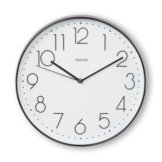 Hama Wall Clock Corsica Black/White 30cm