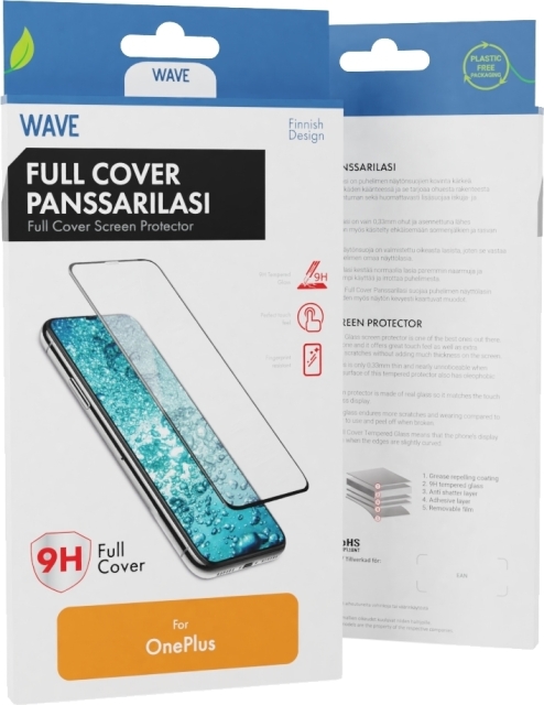 Wave Full Cover, OnePlus Nord / Nord 2 5G / Nord 2T 5G, black