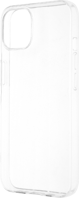 Wave silicone cover for iPhone 13, transparent