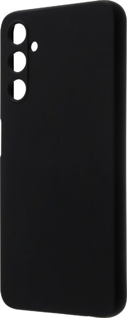 Wave Soft Touch silicone protector, Samsung Galaxy A05s, Black