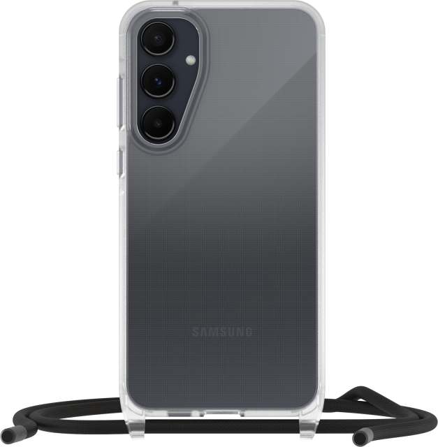Otterbox React Necklace protective case with strap, clear, Samsung Galaxy A55